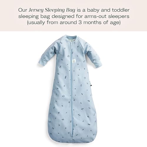 Miniatura 7 de ergoPouch Saco de dormir de manga larga Jersey, Sauce