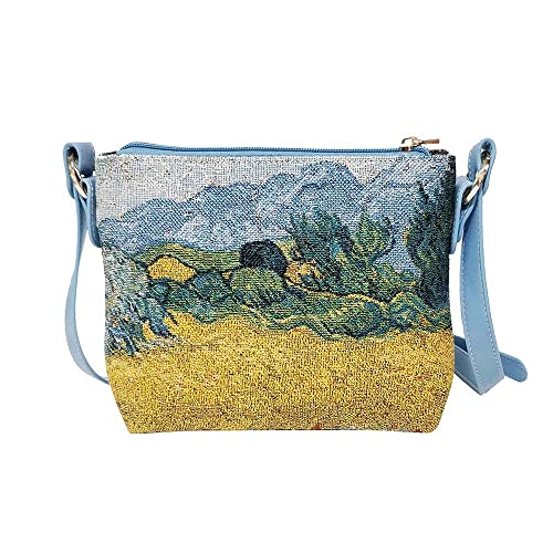 Image of Signare Tapestry Crossbody Bag Sling Shoulder Purse for Women