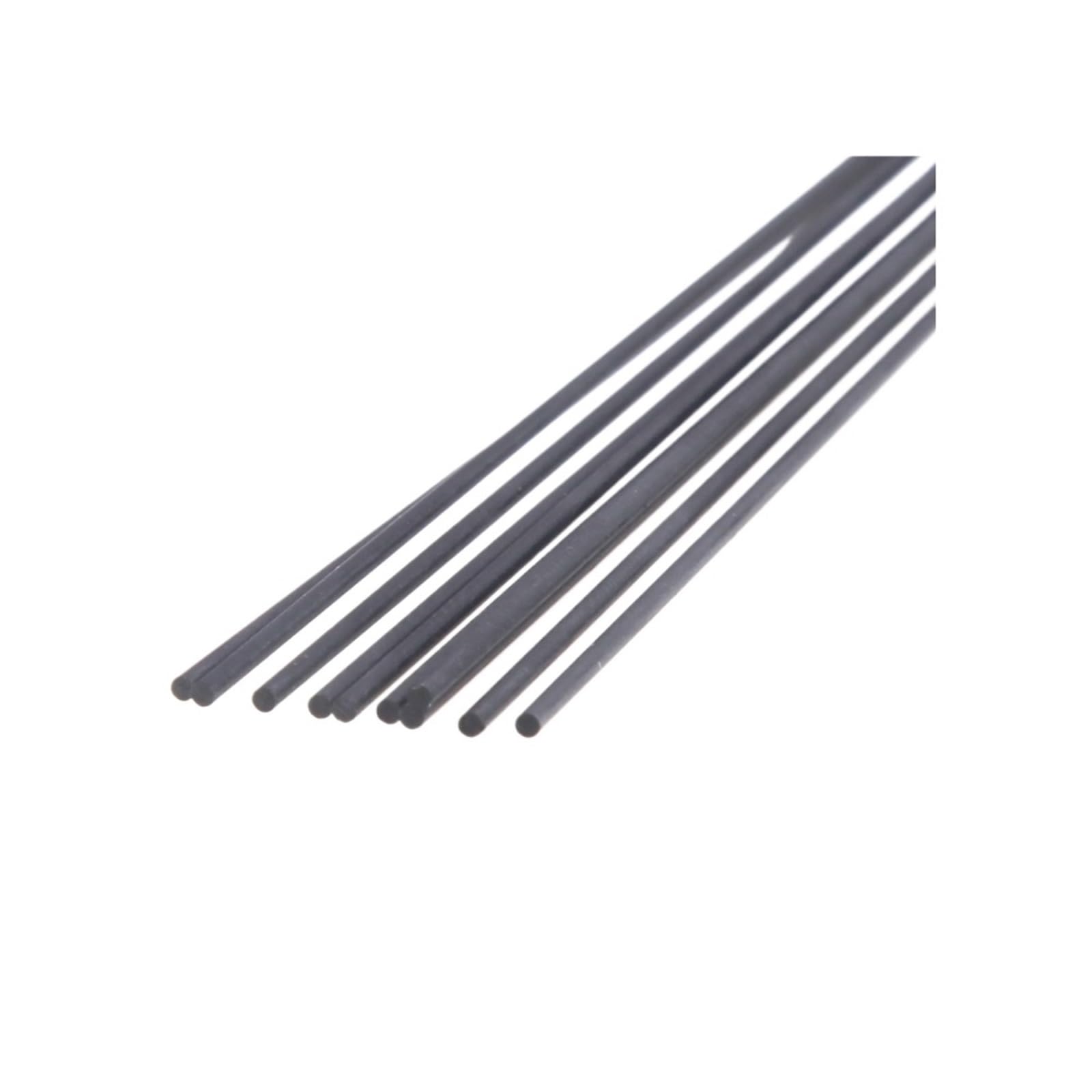 Lot de 5 ou 10 tiges Rondes Solides en Carbone universelles, diamètre: 1mm, 2mm, 3mm, 4mm, 5mm, 6mm, 7mm, 8mm, 11mm, 12mm, Longueur: 500mm, compatibles avec Les Accessoires de Jouets.(4.5mm x 10pcs)