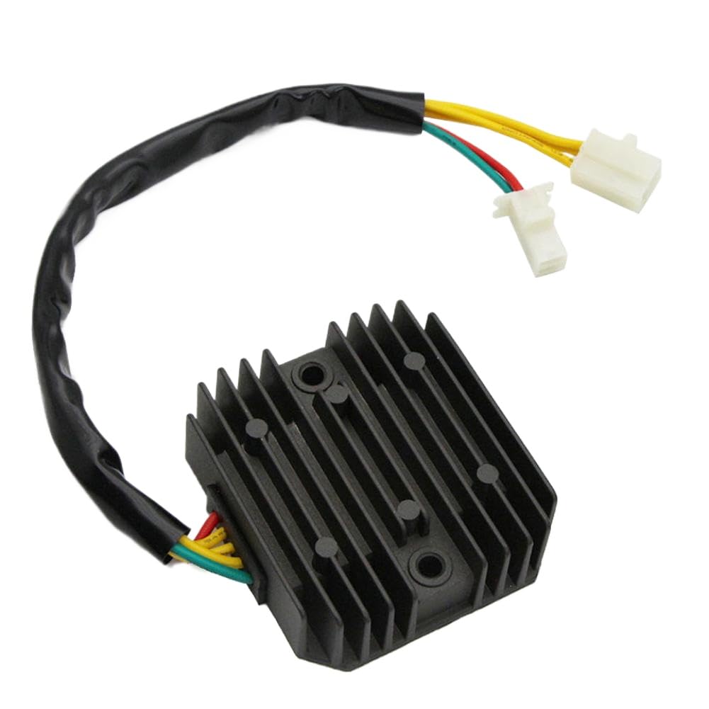 Regulador Rectificador de Voltaje Compatible con Daelim VJF 250 | Se ajusta a Daelim Roadwin R, VJ, VL 125 Fi, SV125, SL125U, S1, S3 125, S-300, SN125 EFI ; Pieza 31600-BA1-R300