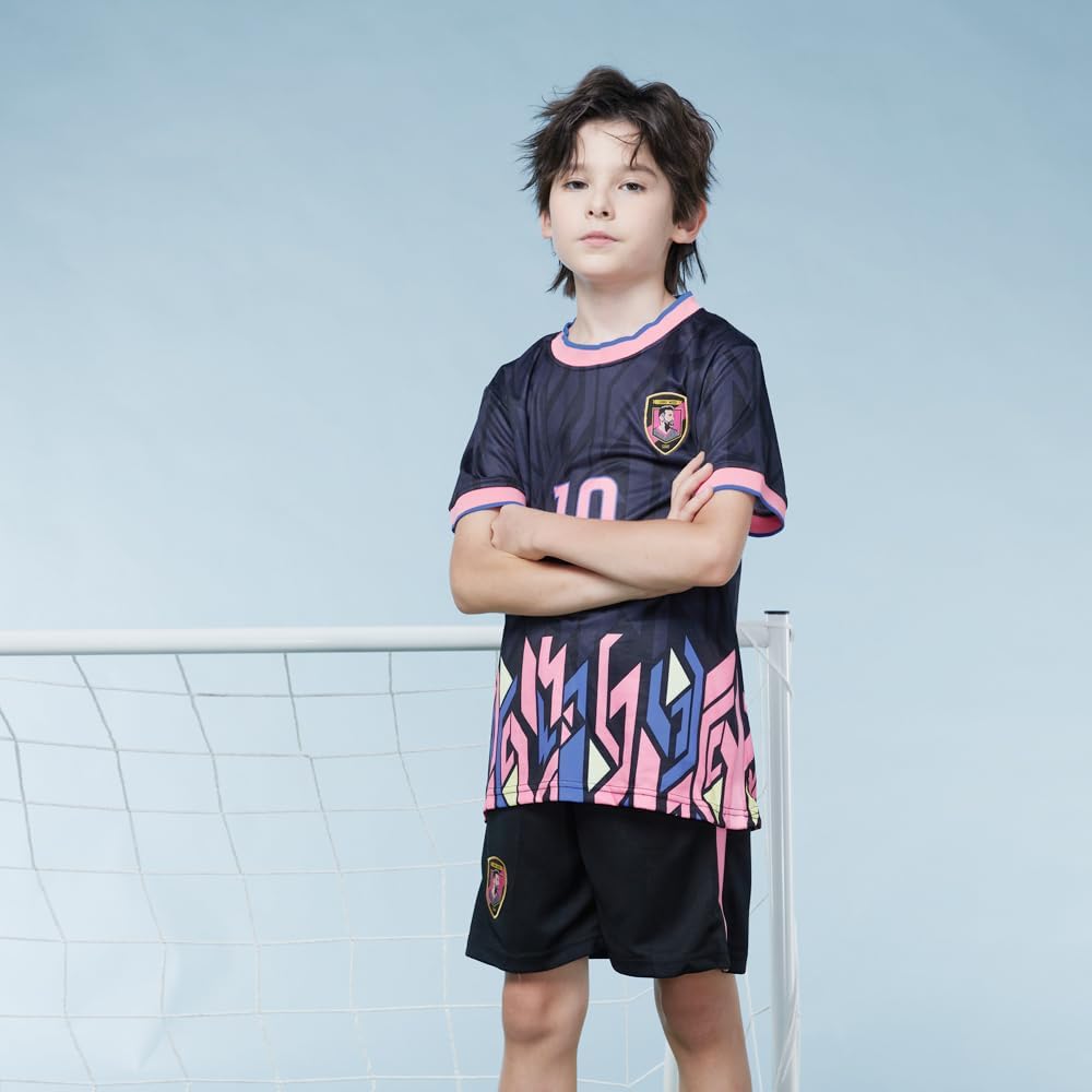 RIKPR Soccer Jersey for Boys Girls Youth Size Uniform Kids Football Shirt Birthday Present - Image 3