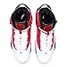 Jordan Men's Shoes Nike 6 Rings White Carmine 322992-106 (Numeric_14)