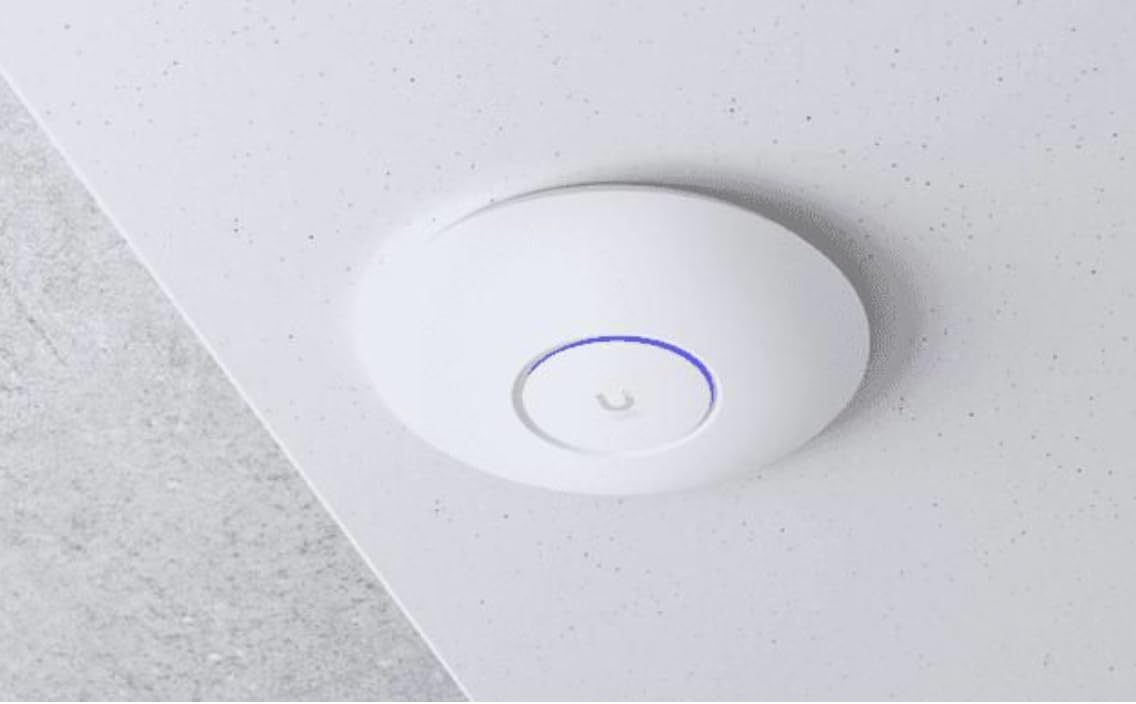 Confezione da 5 Access Point WiFi 6 U6+ | AX3000 Dual Band 2x2 MIMO | Copertura fino a 140 m² per unità | 300+ Client | PoE | Montaggio a Soffitto/Parete | Ideale per Uffici, Hotel, Negozi