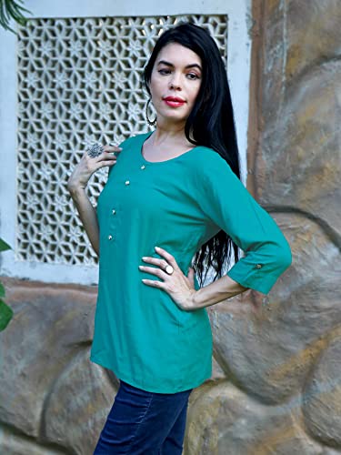 Image of Rayon Tops for Women Western /Women Tops /Top for Woman