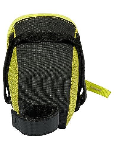 VAUDE Satteltasche Race Light L Luminum, sehr leicht mit Klett-Befestigung, mit reflektierendem Hauptmaterial, Bright Green, Einheitsgröße