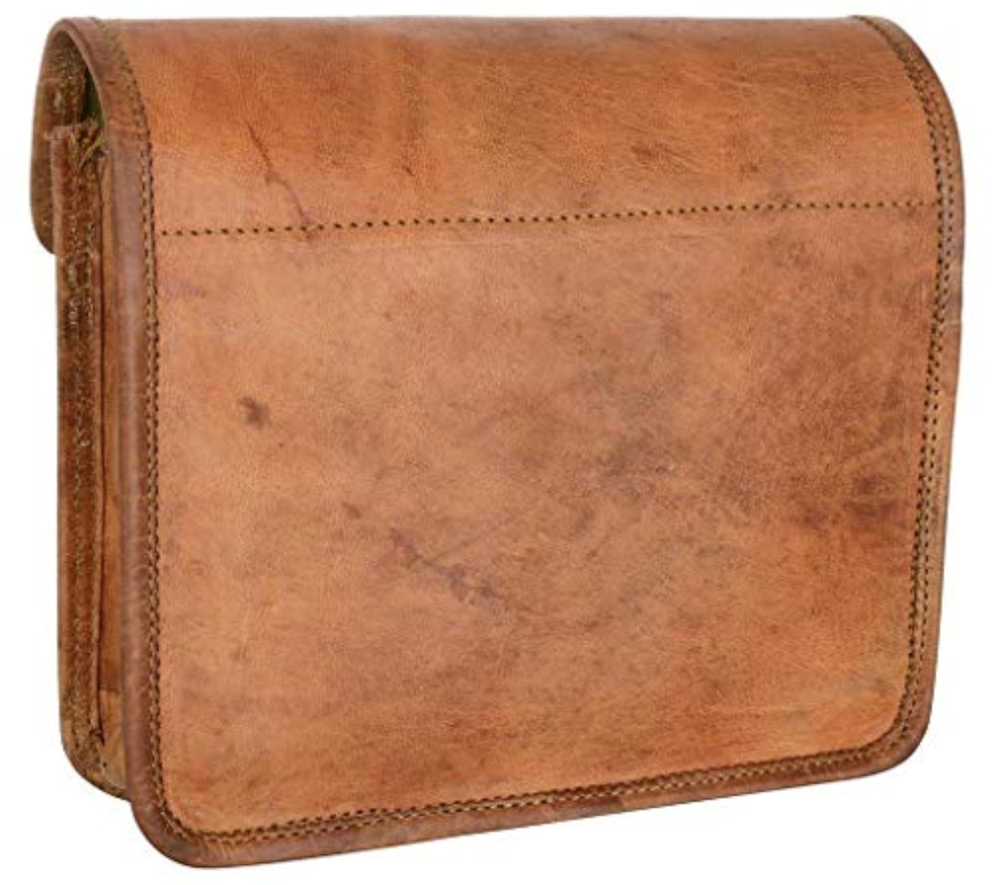 Men's Genuine Tab Messenger Bag