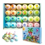 Bombes de Bain pour Enfants, 24 Pièces avec Jouet Surprise à l'Intérieur...