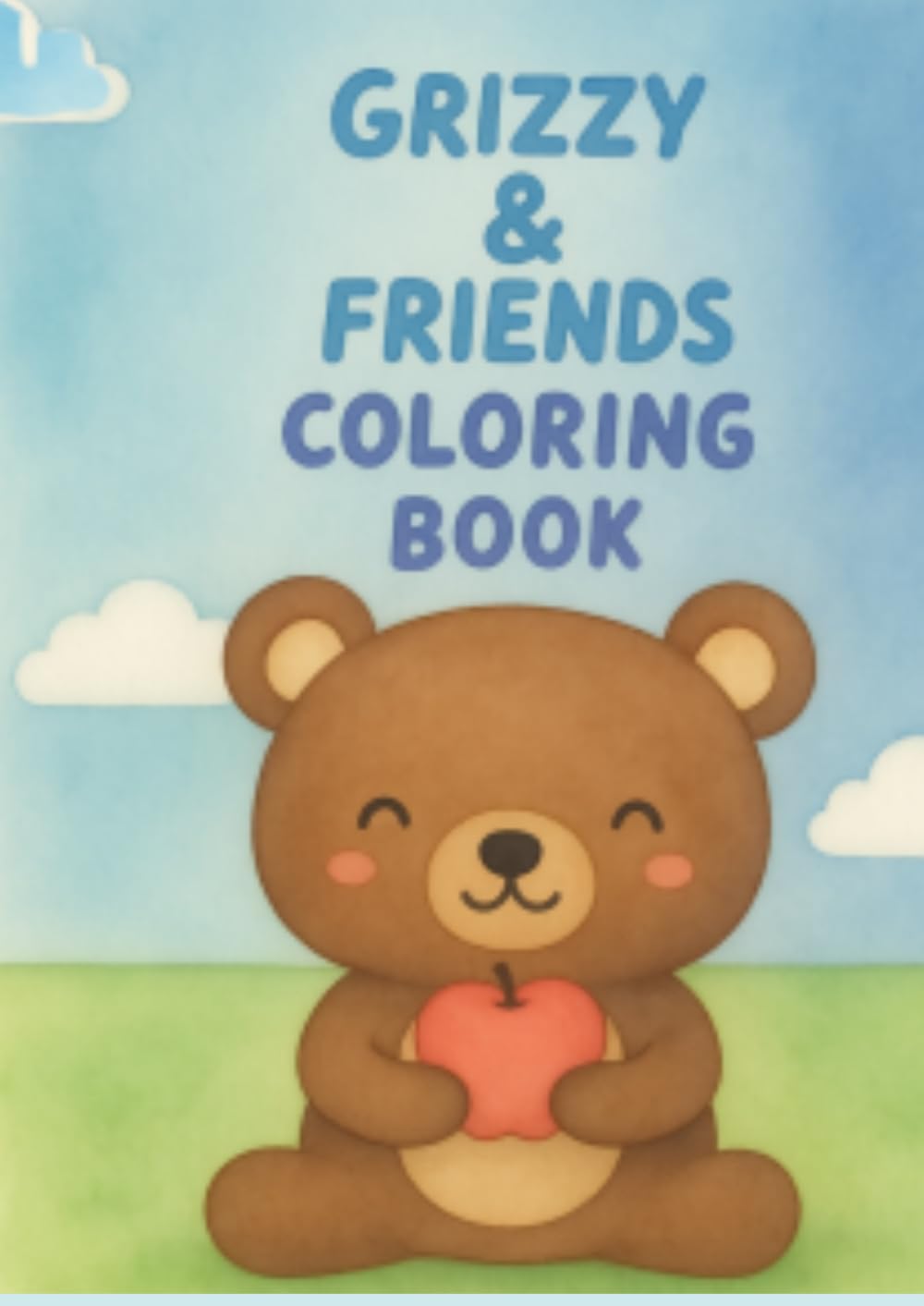 GRIZZY & FRIENDS: COLORING BOOK