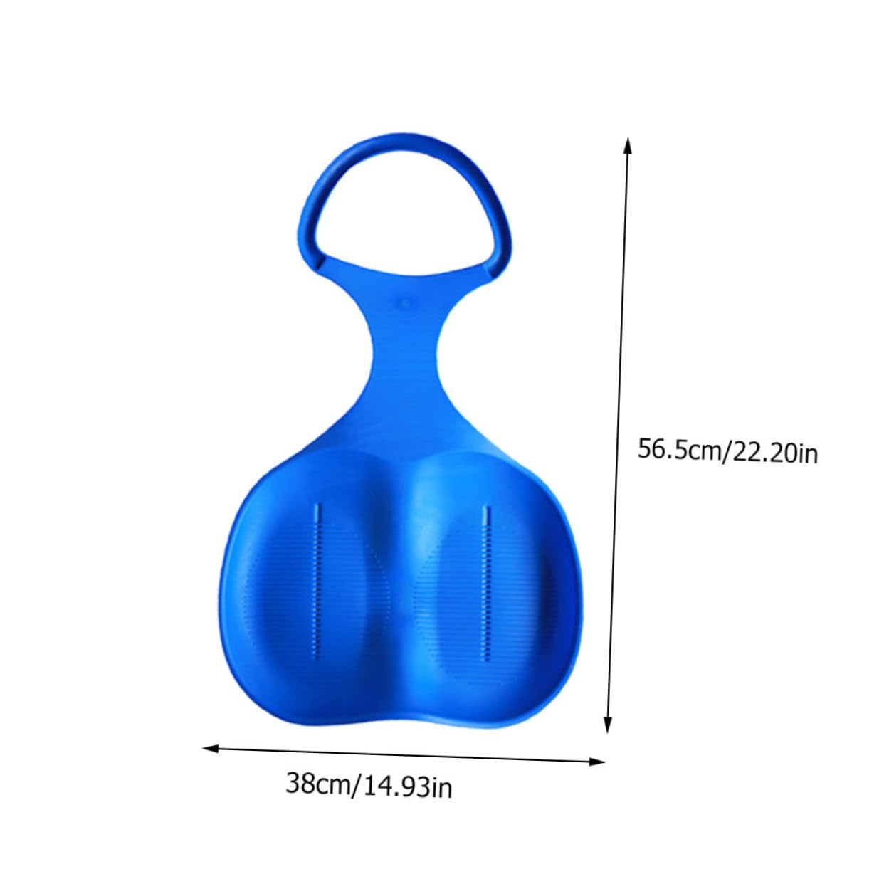 SUPVOX 2Pcs Thicken Ski Board Durable Grass Sliding Sand Skiing Comfortable Skid Design for Adults Outdoor Fun