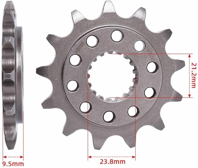 520 13T Tooth Front Rocket Gear for ATV T450R T450 R/ER 2006-2014 T 450