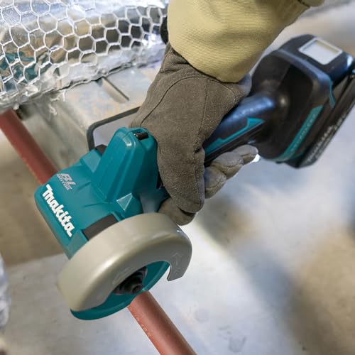 Makita DMC 300 RTJ Meuleuse d'angle sans fil 18 V 76 mm Brushless + 2x batterie 5 0 Ah + chargeur + Makpac - vue 4