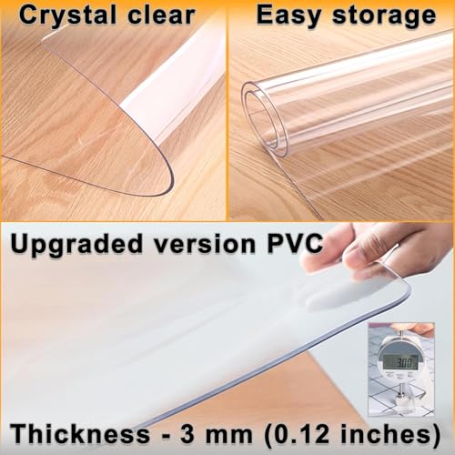 Nappe imperméable lavable en PVC anti-tache rectangulaire