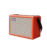 【15-Watt】15-Watt Guitar Amplifier that provides explosive tone with super portable size. 【Two Channel】Electric guitar channel with distortion effect, acoustic guitar channel with reverb, will bring you a great sound feast 【Bluetooth】You can use your ...