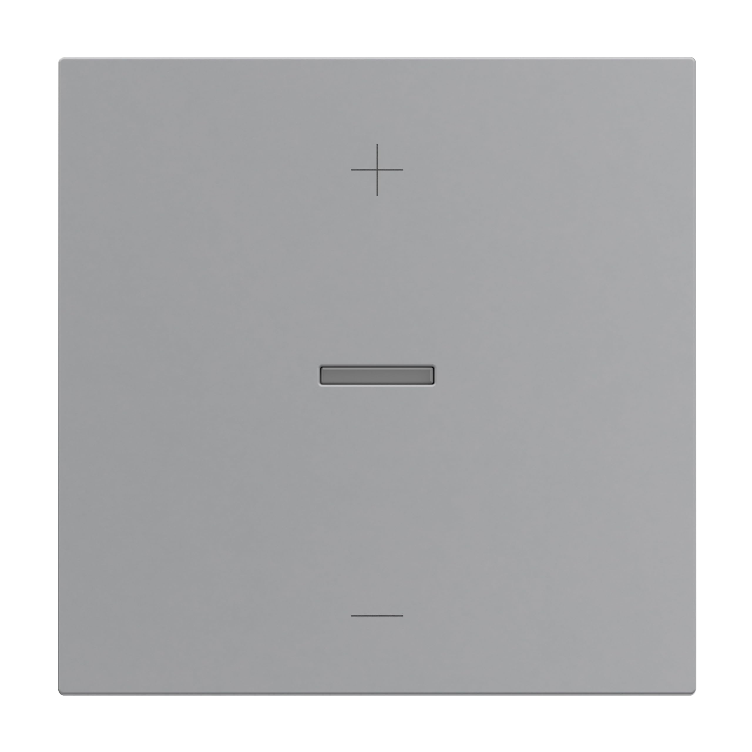 LEGRAND, Seano 765249 Rocker Switch for Touch Dimmer in 3-Wire Design Including Lighting Window for Status LED Colour: Painted Aluminium