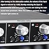 Vituord 8-Channel Microphone Preamp, with 60dB Gain, +48V Phantom Power, Low Cut, Phase Reverse & XLR/6.35mm Combo Inputs, for Live Sound, Recording & Podcasting #2