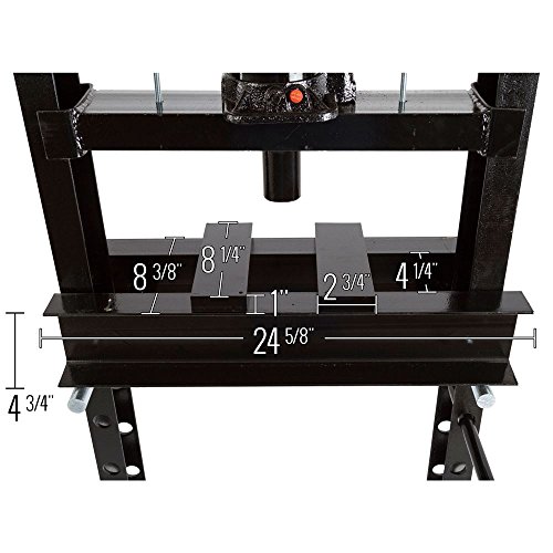 Black Widow 20 Ton Hydraulic Shop Press - Image 6