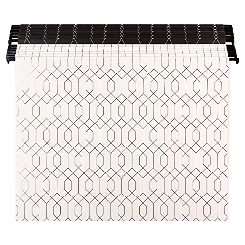 U Brands Hanging File Folders, Modern + Classic, 12 Count #TOP1