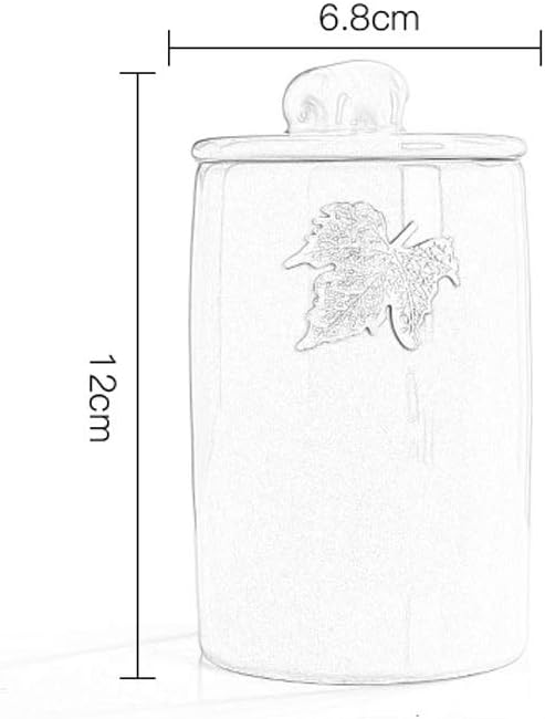 Adult Urn for Human Ashes for Cremation Urns Funeral Urn Home Ceramic Funeral Urn Funeral Urn Funeral Container (Color : B)(A)