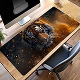 【GRANDE TAPPETINO PER MOUSE】：Il grande tappetino per mouse offre molto spazio per giocare o lavorare in ufficio, aggiunge colore, stile e comfort all'area di lavoro, mantenendo sempre la protetta
