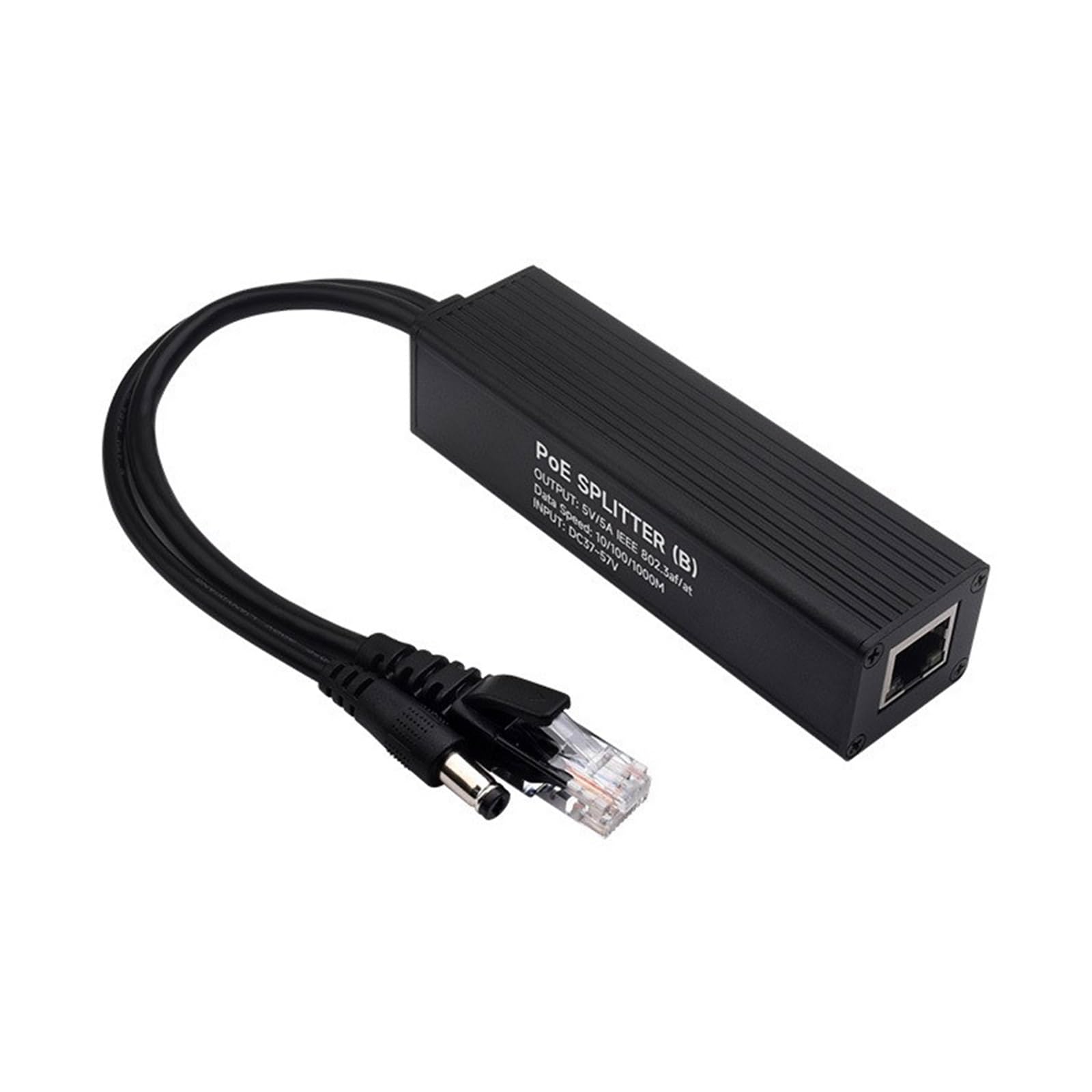 Splitter di Ethernet con l'adattatore dell'uscita di velocità 5V 5A di gigabit per i sistemi di sicurezza sicuri