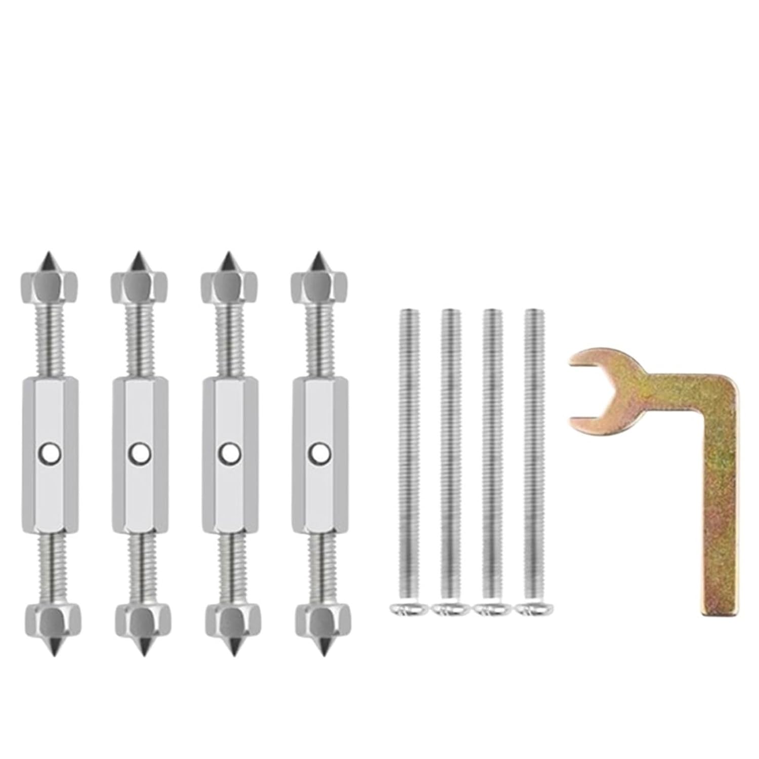 Electrical Box Repair Tool 40pcs Length Adjustable Cassette Repairer Screw 86 Type Lever Wall Plate Junction Box Repair Switch Socket Tool(Metal)