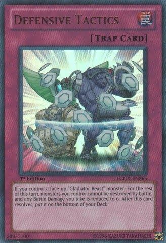 YU-GI-OH! - Tácticas defensivas (LCGX-EN265) - Colección legendaria 2 - Edición ilimitada - Ultra Raro