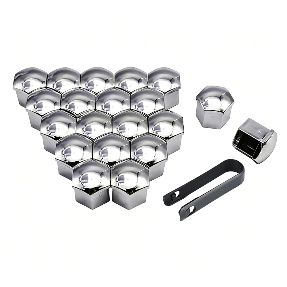 20Pcs Wheel Nut Covers, for Alfa Romeo 4C Giulia Giulietta Stelvio Tonale