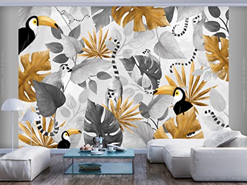 Murando Carta da parati Foglie tropicali 350x256