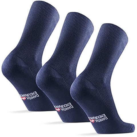 DANISH ENDURANCE Calcetines Extra Anchos Diabéticos Bambù Suave Azul Oscuro Cover
