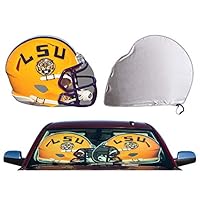 Algopix Similar Product 6 - Smash'em Sports LSU Tigers Auto Sunshade
