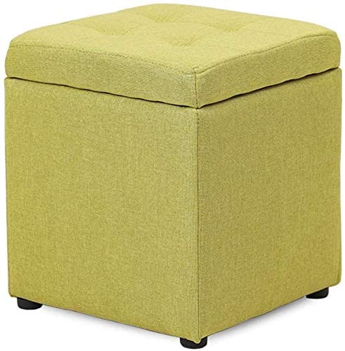 Marchepied tabouret coffre vert pour ranger et atteindre les hauteurs