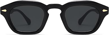 Small Retro Square Sunglasses for Women Mens Rectangle Sunnies AP3680