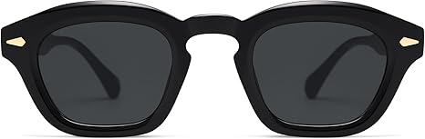 Small Retro Square Sunglasses for Women Mens Rectangle Sunnies AP3680