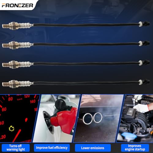 Sensor de Oxígeno 4 Pzs Upstream Downstream Compatibles Ford y Más miniatura 7