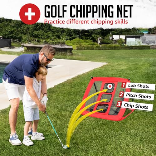 ZEALFEEL 10x7ft Golf Practice Set