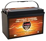 VMAXMB137 AGM Deep Cycle Group 31 Battery Replacement FOR 12V 100AH - 120Ah Wheelchair Battery