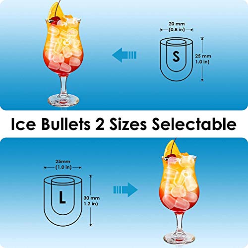 Fabricadora eléctrica portátil de hielo de encimera miniatura 6