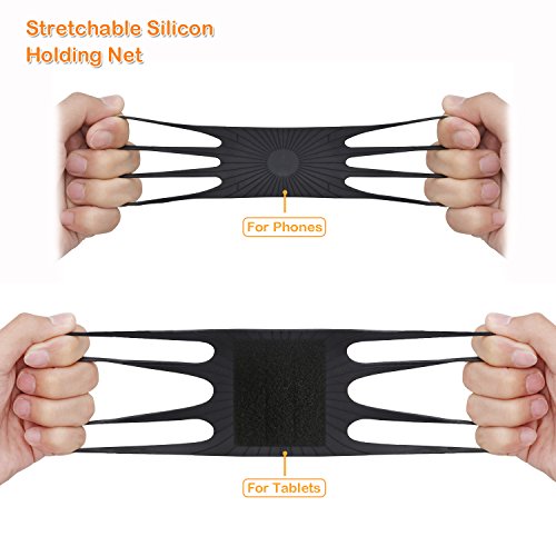 Soporte universal TFY para reposacabezas de coche con red de silicona 7