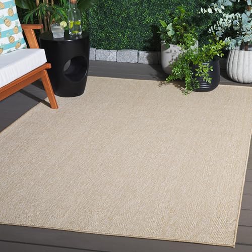 Tapete SAFAVIEH 4' x 6' Beige Polipropileno