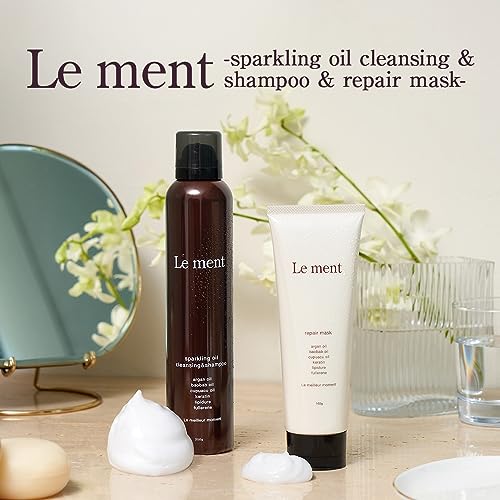 Le ment (ルメント) スパークリングオイル クレンジング&シャンプー リペア マスク セット