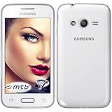 Besonders dünne und griffige Schutz-Hülle für Ihr Smartphone Samsung Galaxy Trend 2 (SM-G313) / S Duos 3 / Ace 4 Lite (4.0