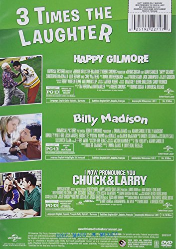 Happy Gilmore / Billy Madison / I Now Pronounce You Chuck & Larry 3-Movie Laugh Pack [DVD]