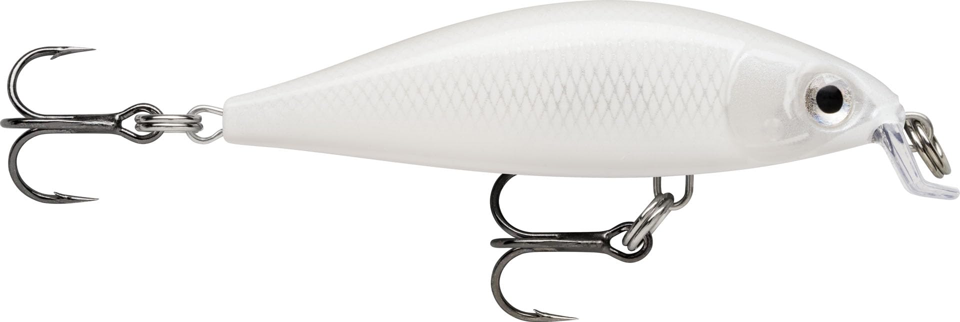 Rapala, X-Light Minnow Fishing Lure Size 5cm/4g Sinking Freshwater Bait Swimming Depth 0.6-0.9m Plastic Fishing Tackle Pearl White PW — image 1