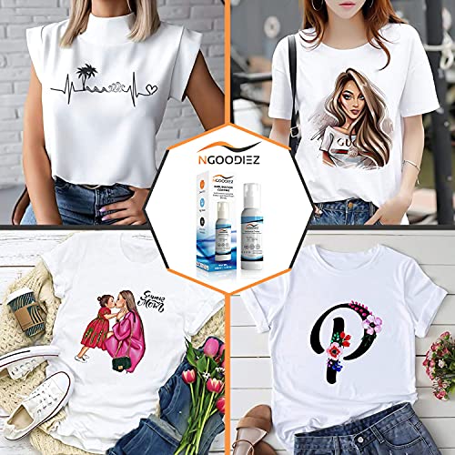 NGOODIEZ Sublimation Coating Spray for All Fabric, Including 100