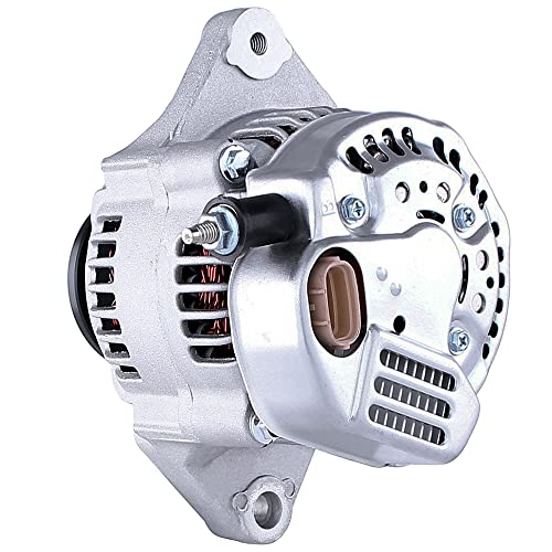 Rareelectrical New 12V 55A Alternator Compatible With Yanmar Engines By Part Numbers 119626-77210 11962677210 #TOP4