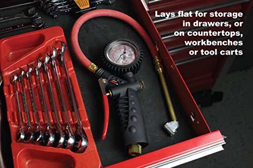 Milton S-576A Analog Inflator Gauge With Dual Head Chuck #TOP5