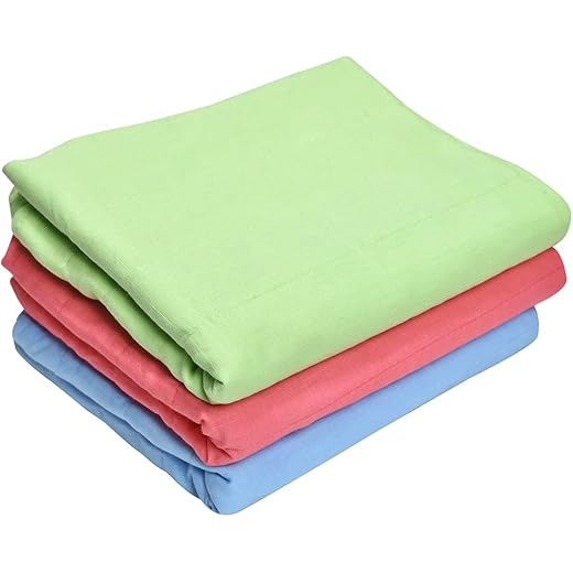 MK Handicraft Multicolor Cotton Bedsheet Pack of 3 XL