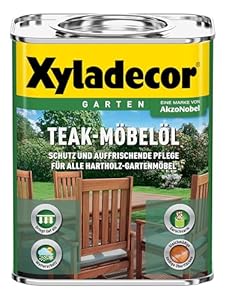 Xyladecor TeakMöbelöl farblos 0,75 Liter