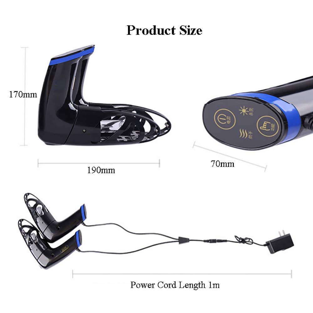 MU Essiccatore Di Scarpe Scarpe da Asciugamento Uv Sterilizzatore Elettrico Sterilizzante Ozono Deodorante Deodorante Scarpe Secche Scarpe per Bambini Deodorante