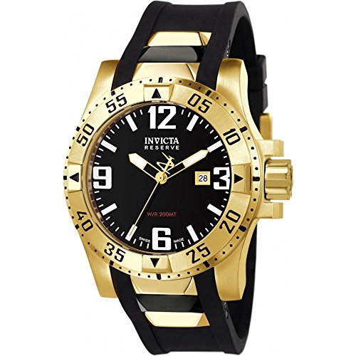 Invicta 6255 Excursion Montre Homme acier inoxydable Quartz Cadran noir